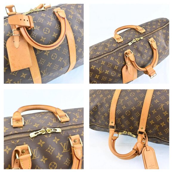 LOUIS VUITTON Keepall 50 Boston Bag Monogram Brown bsj870-102125 - Picture 9 of 16